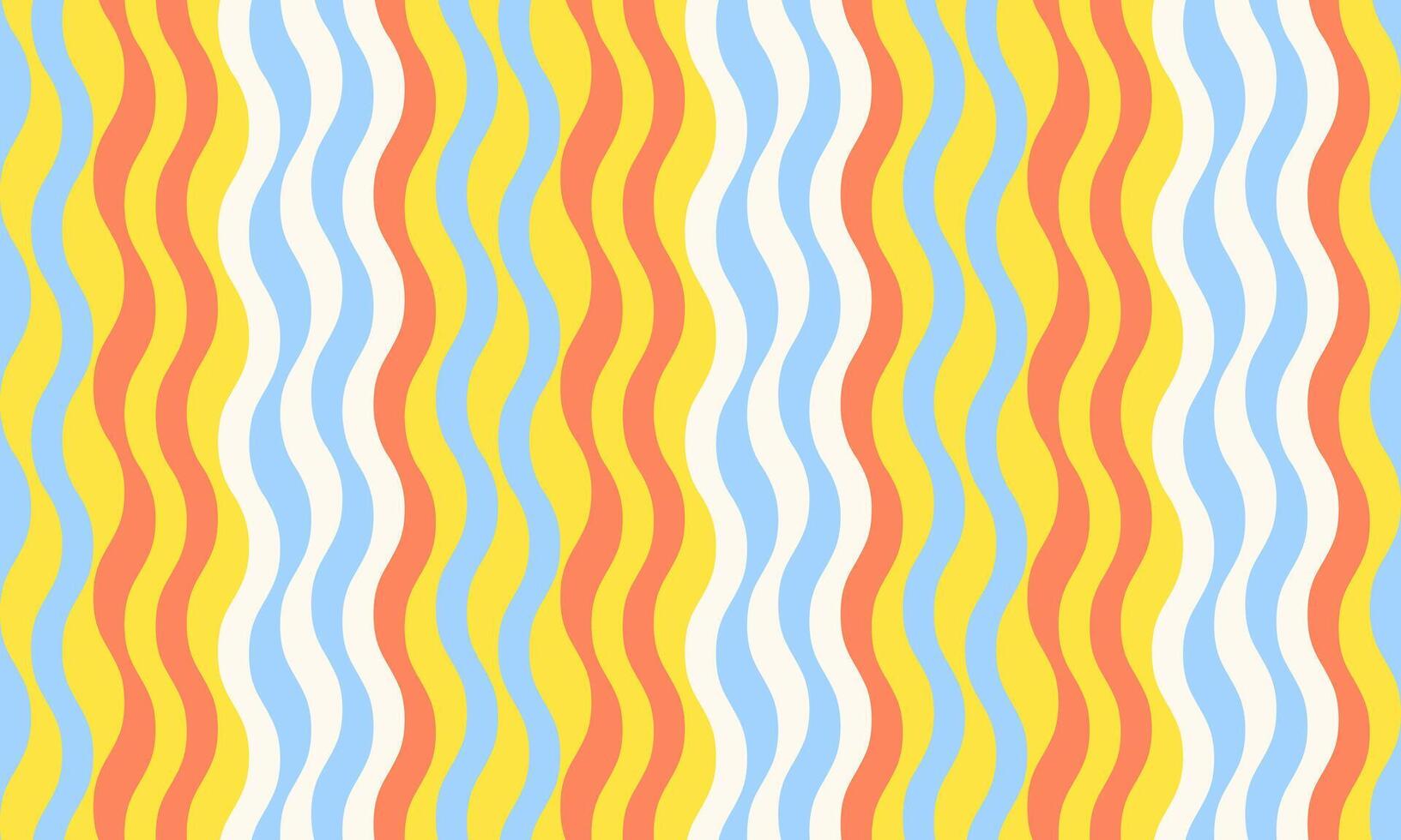 vertical striped design with flowing curves and textured waves. Artistic colors blend with simplicity and creativity, adding elegance to posters, textiles, or graphic prints with vibrant paint. vector