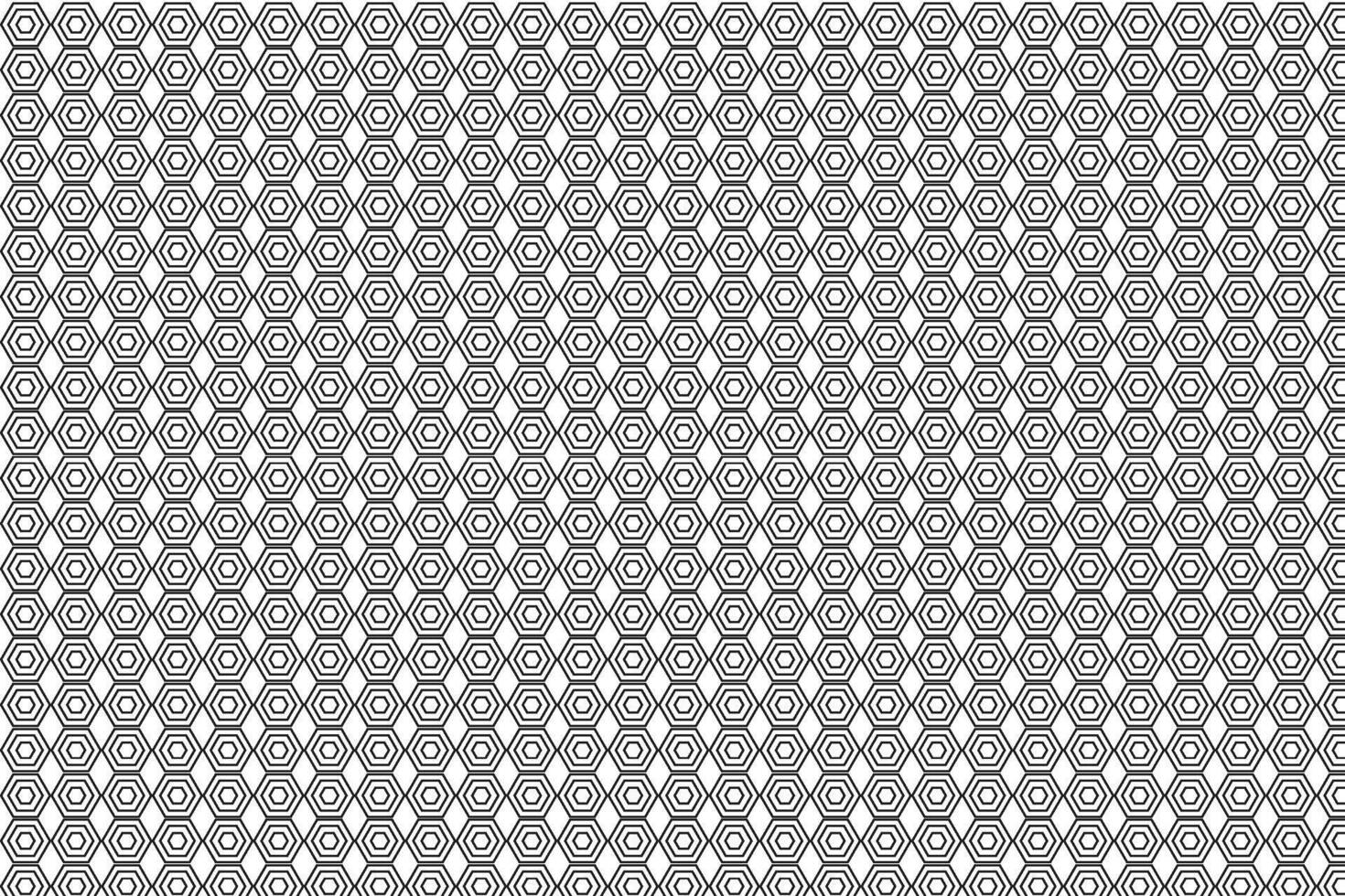 Hexagon pattern Design vector