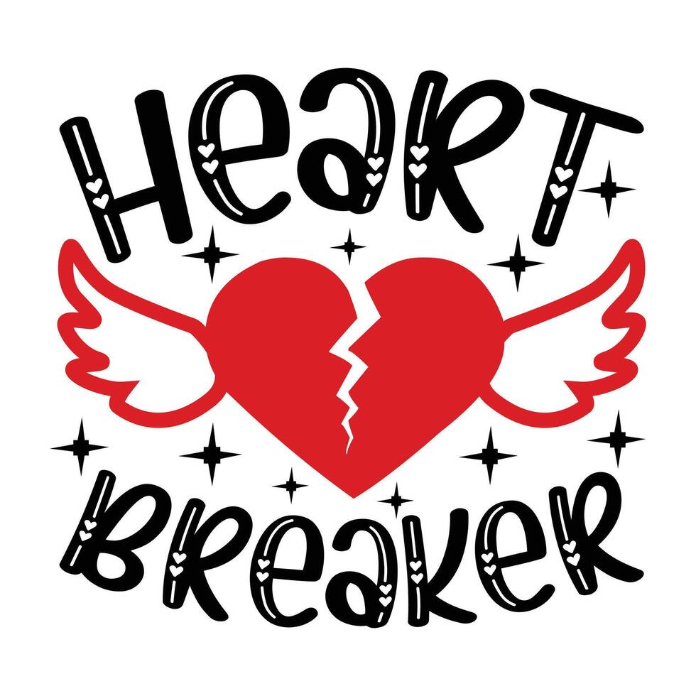 S.t Patrick's Day heart breaker to you vector