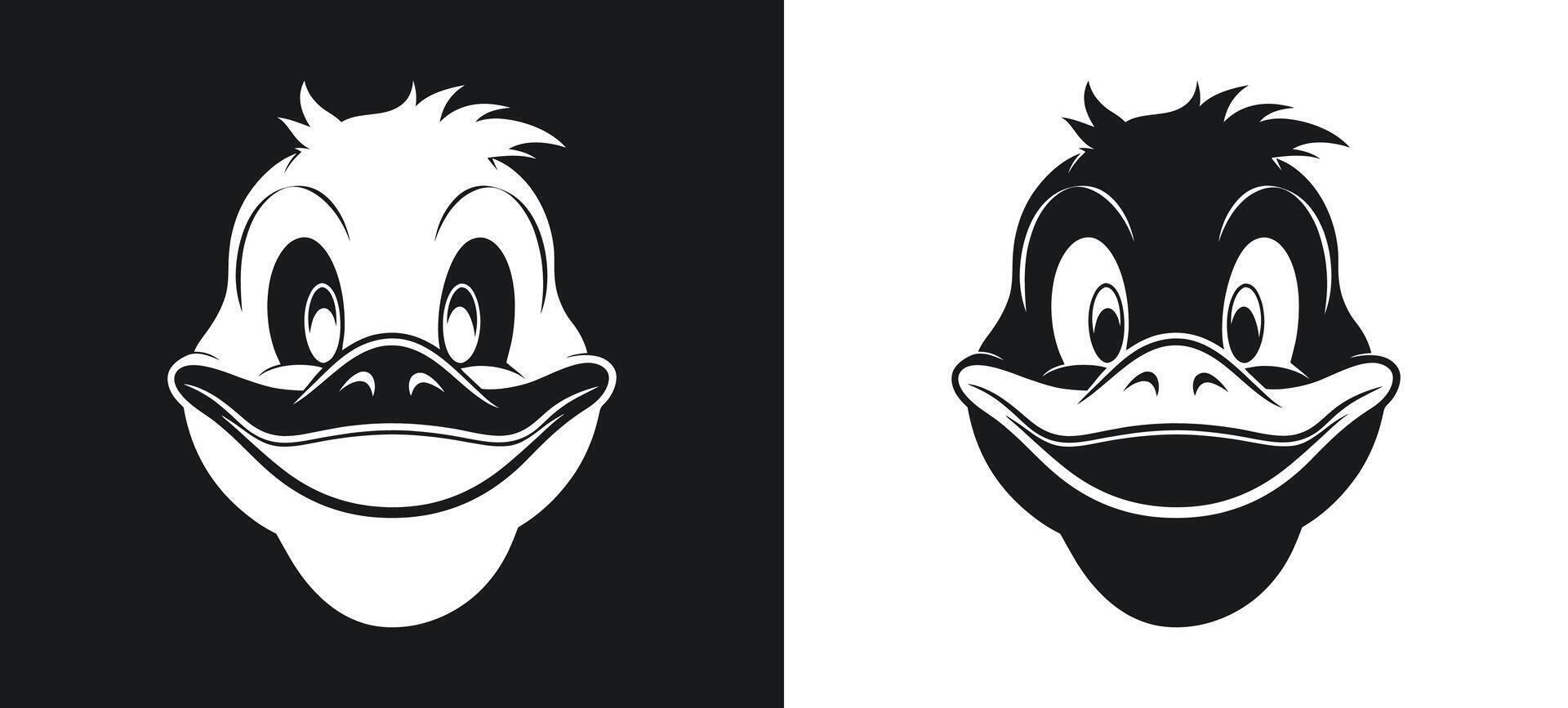 Bold artistic design of an angry face expression vector