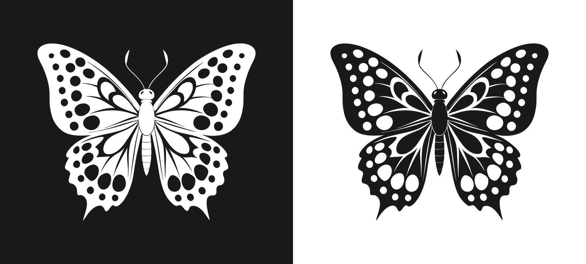 Great Spangled Fritillary Butterfly on a Flower vector