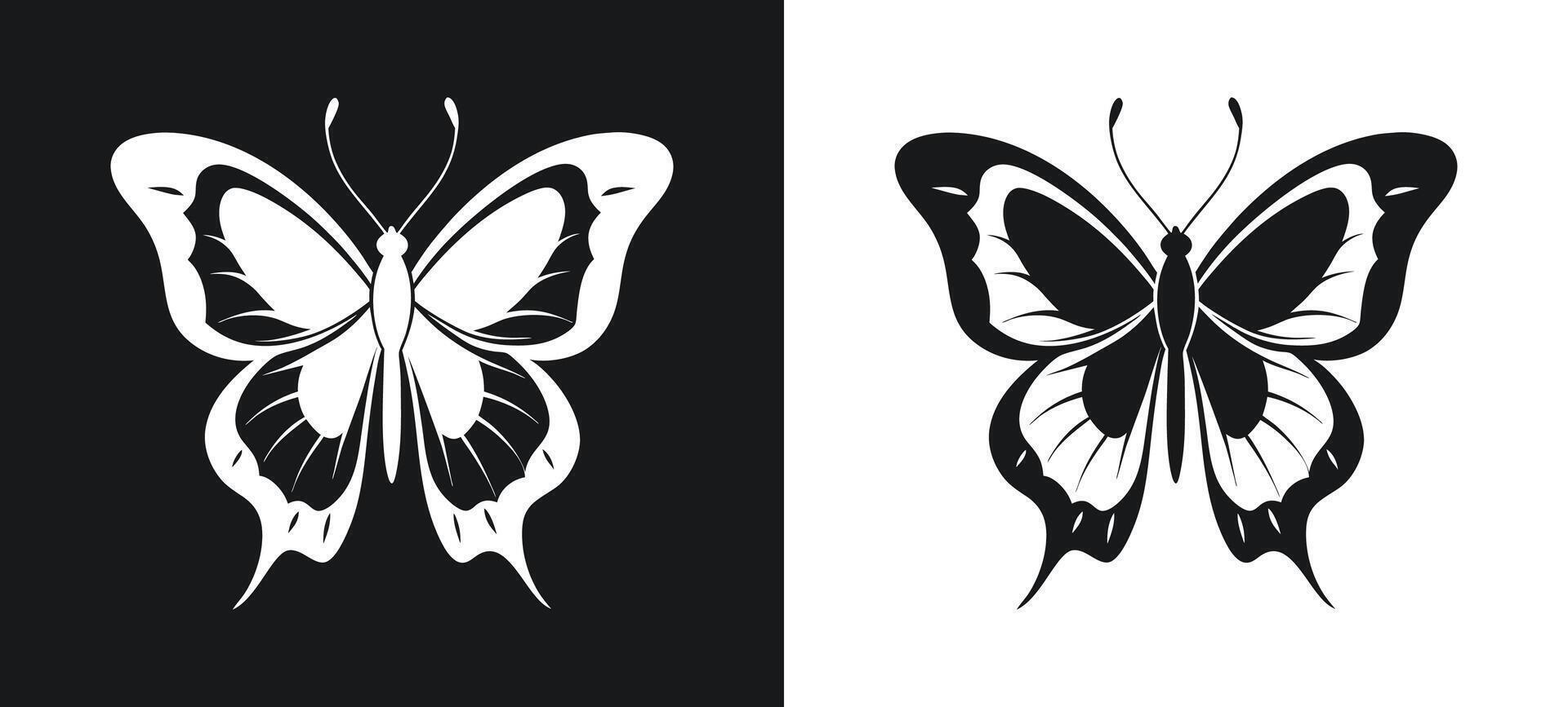 Clouded Sulphur Butterfly in Natural Environment vector