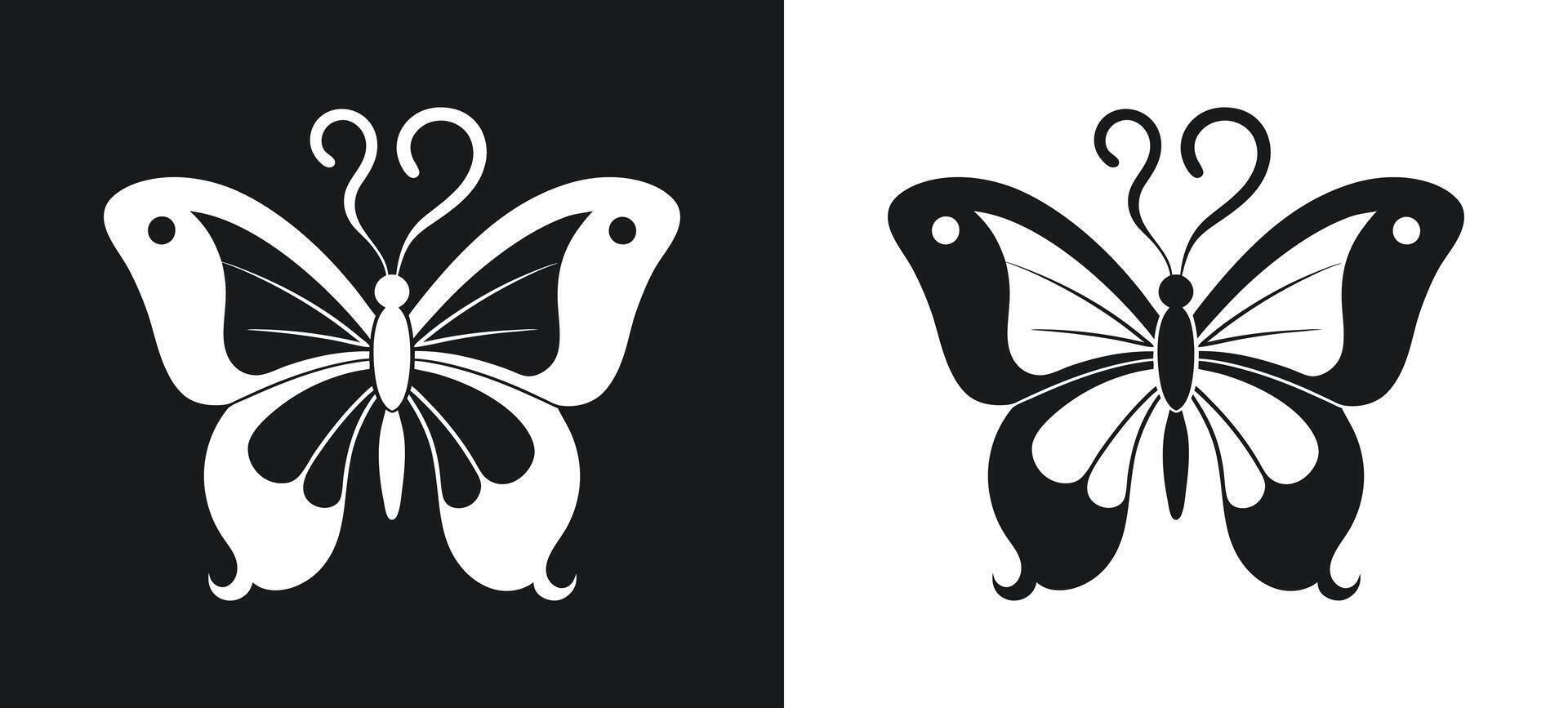Question Mark Butterfly with Bright Orange Wings vector