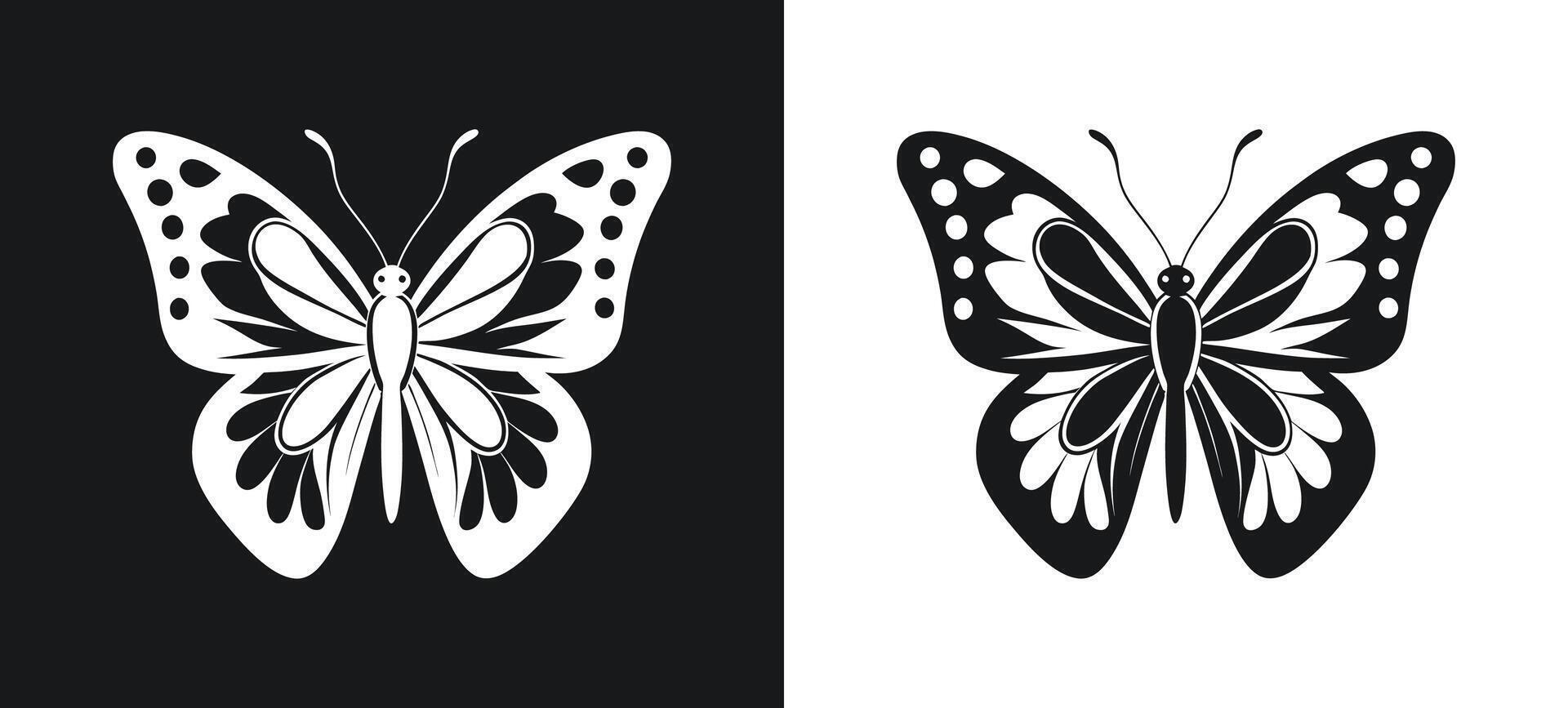 Orange Tip Butterfly with Orange and White Wings vector