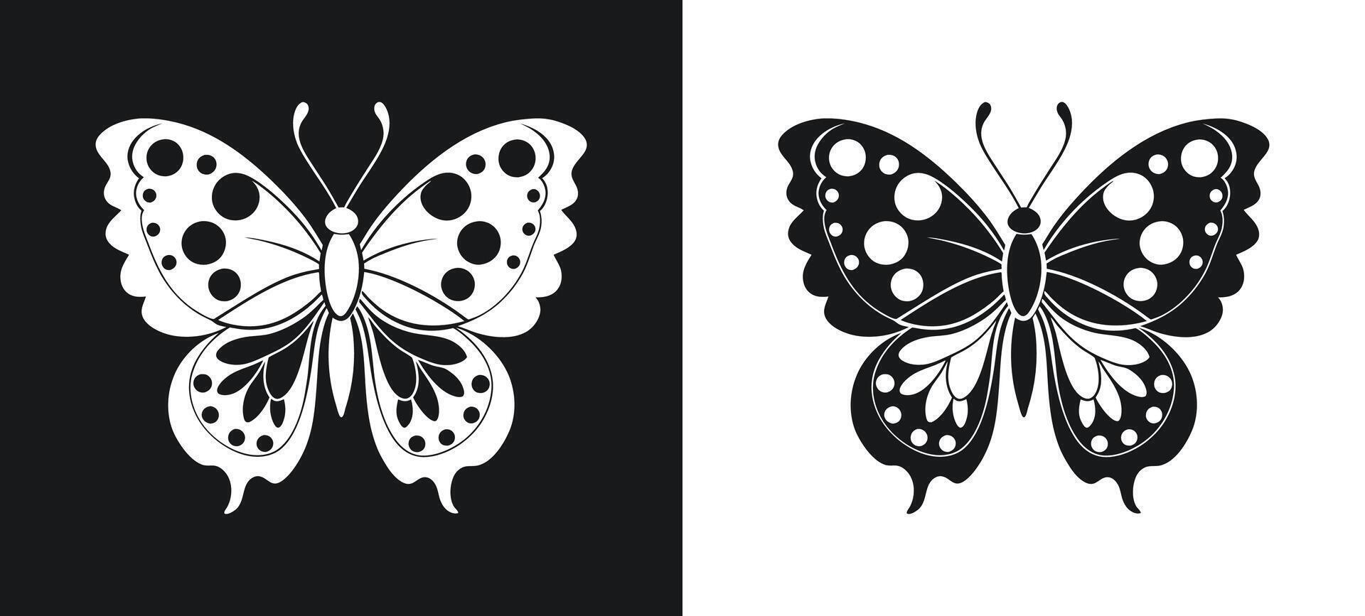 Peacock Butterfly Resting on a Flower vector