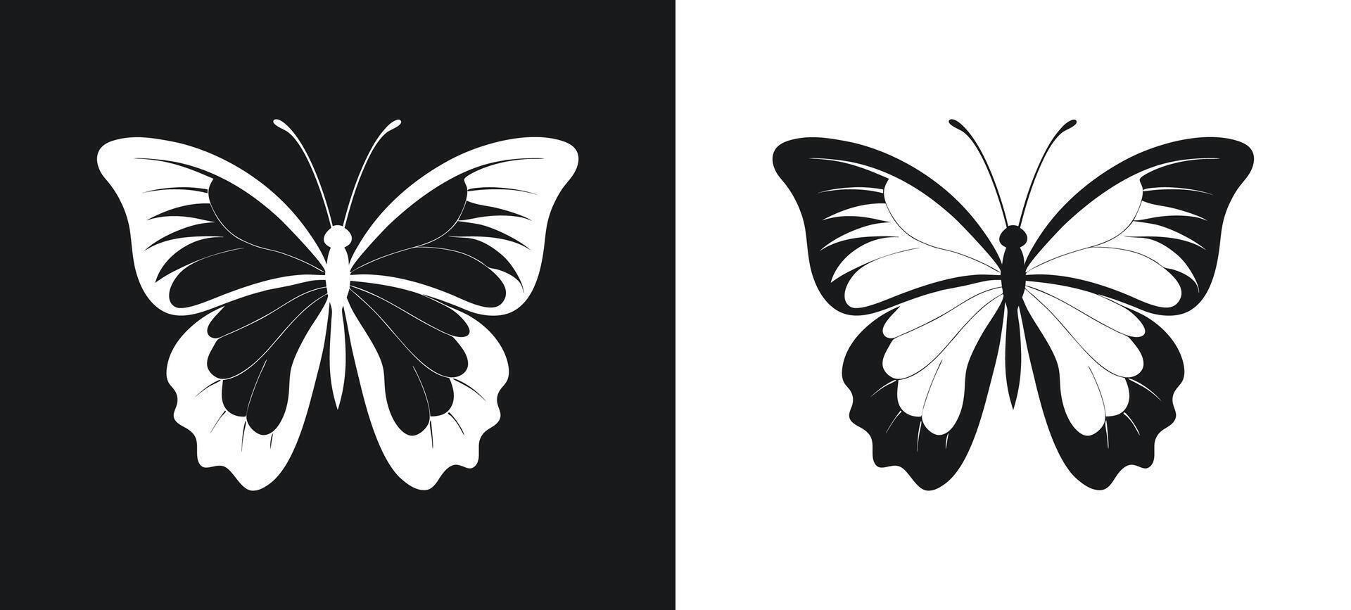 Blue Morpho Butterfly with Vibrant Blue Wings vector