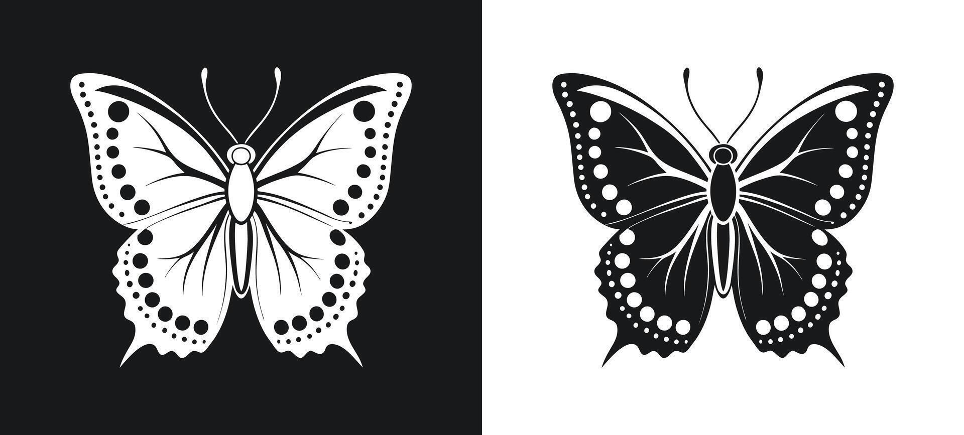 Mourning Cloak Butterfly with Deep Purple Wings vector