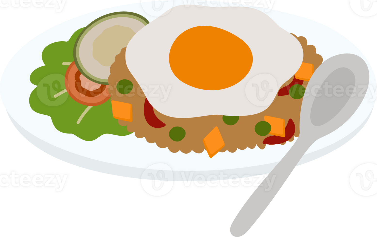 nasi goreng indonesian food png