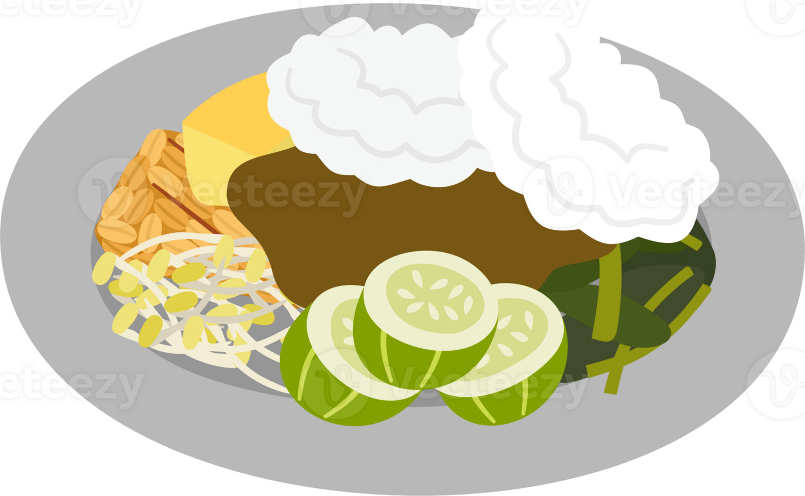 gado-gado indonesian food png