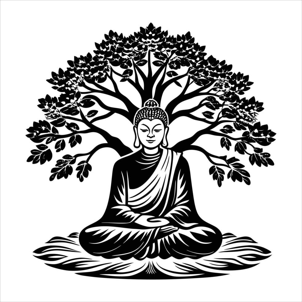 Bodhi tree Definition Facts vector