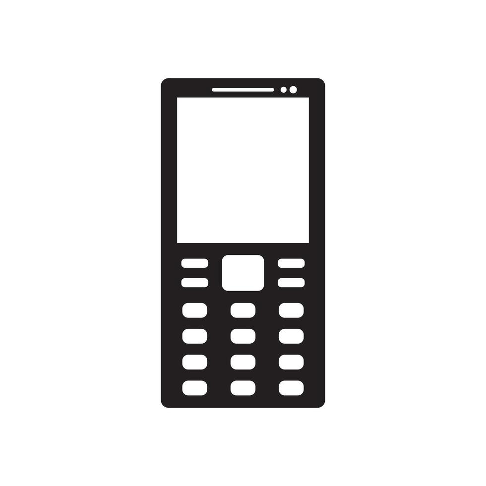 Mobile icon illustration vector