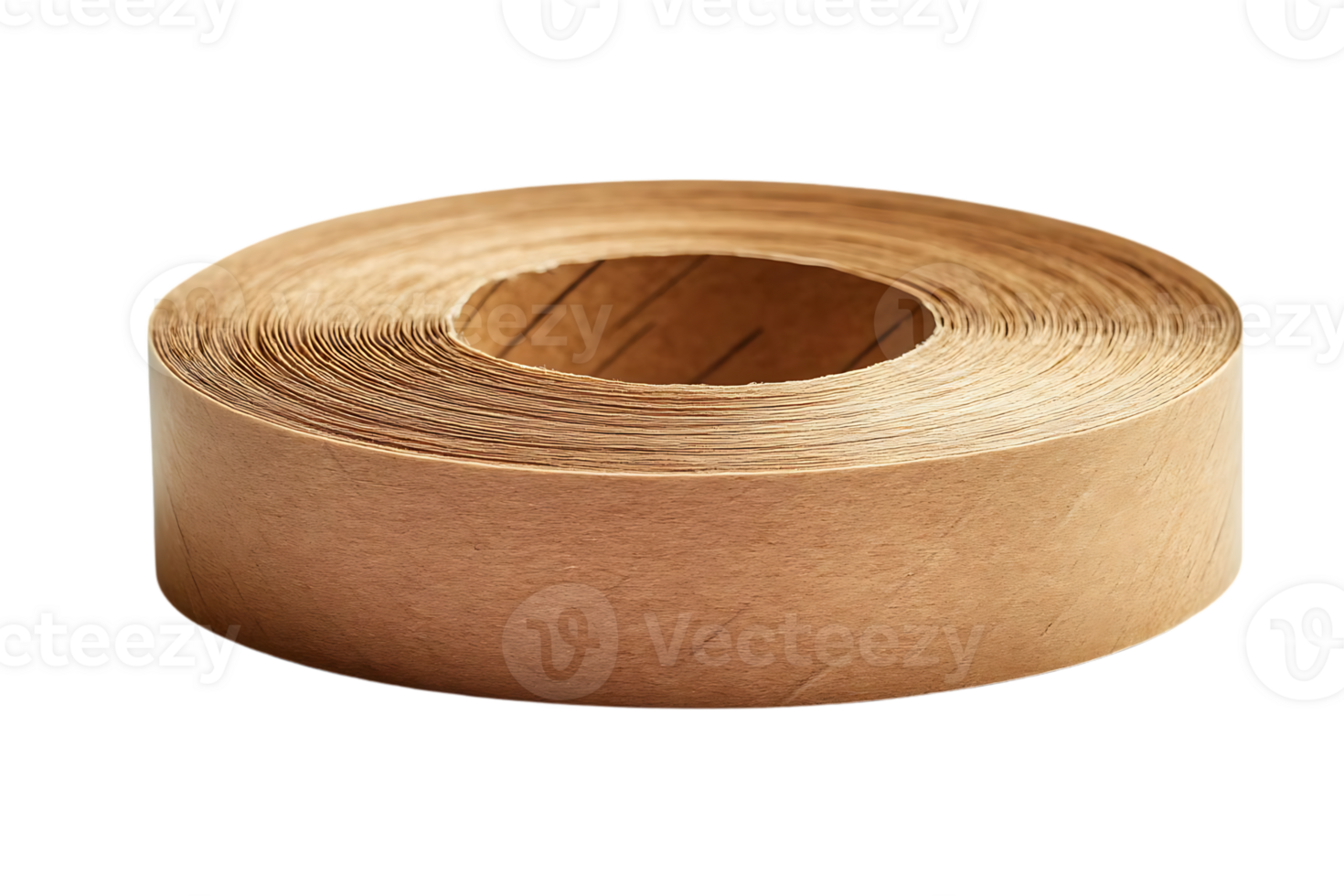 Roll of Paper Tape with Transparent Background png