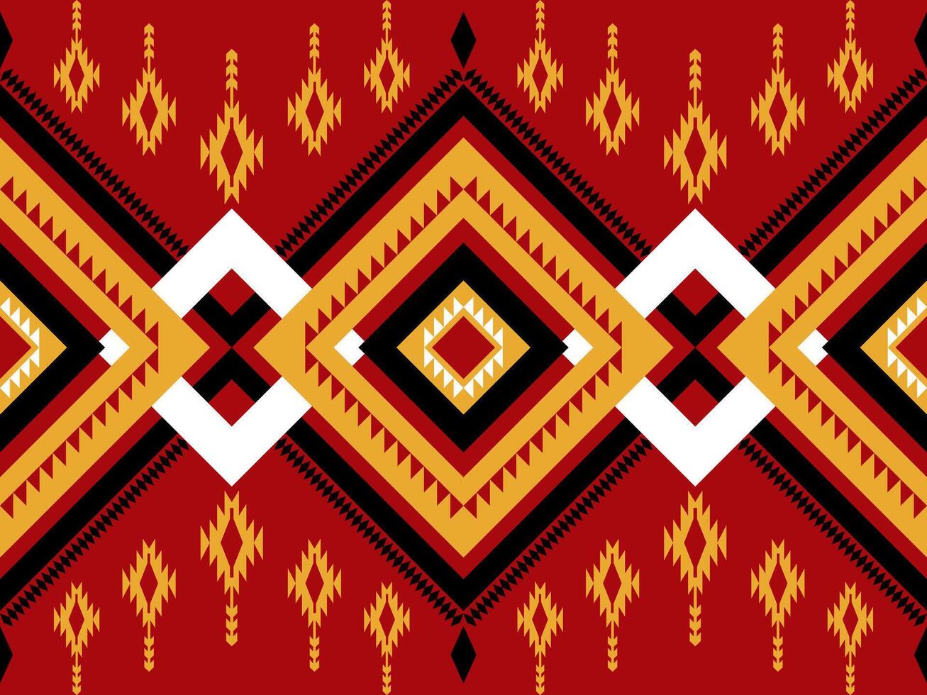 Ethnic boho seamless pattern. Patchwork texture. Weaving. Traditional ornament. Tribal pattern. Folk motif. Can be used for wallpaper, textile, wrapping, web page background. vector