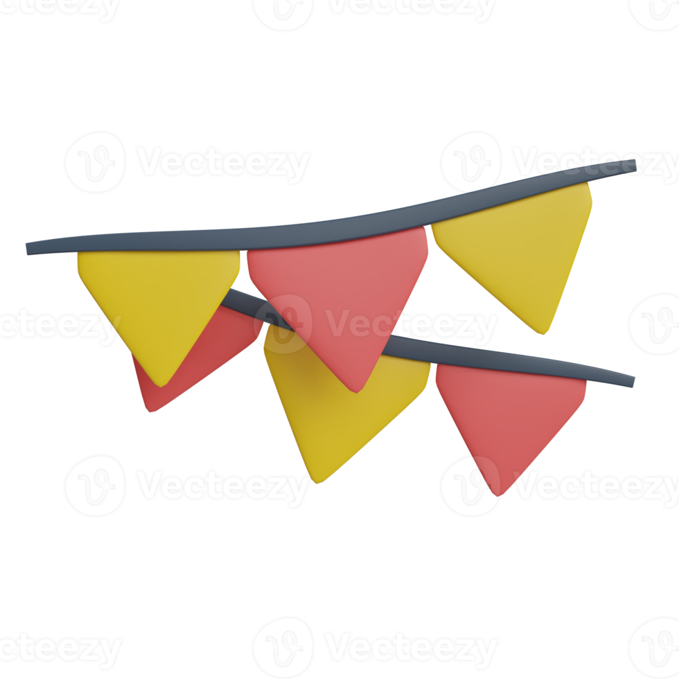 Decorative Flags On The Wall png
