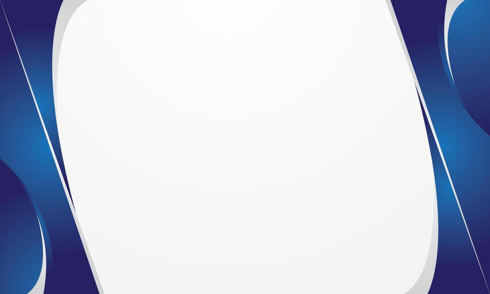 Blue white abstract background template design vector