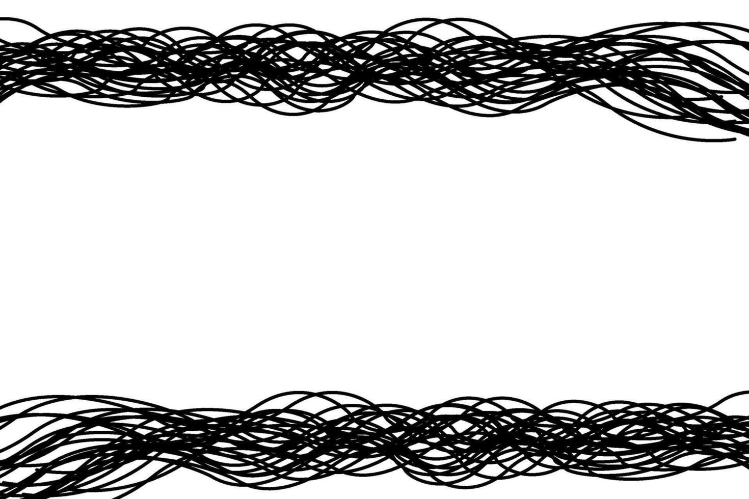 Abstract Topographic Map with Contour Lines and Geographical Grid. Form Abstract Black Lines Like Frames vector