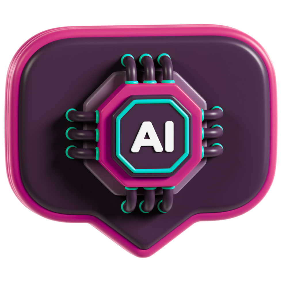 Artificial intelligence Computer chip png