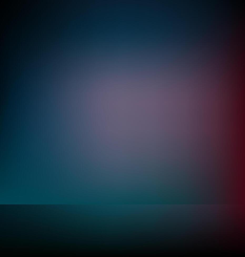Gradient blue and red color blur effect abstract background. Wallpaper design vector