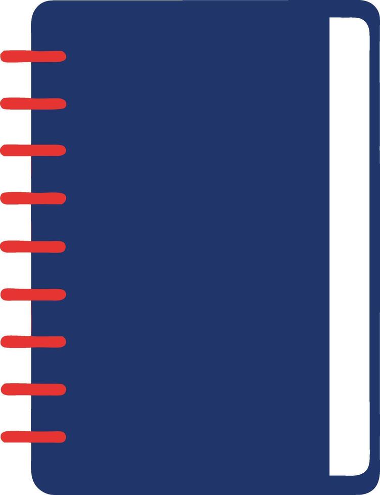 Minimalist notebook and journal . vector