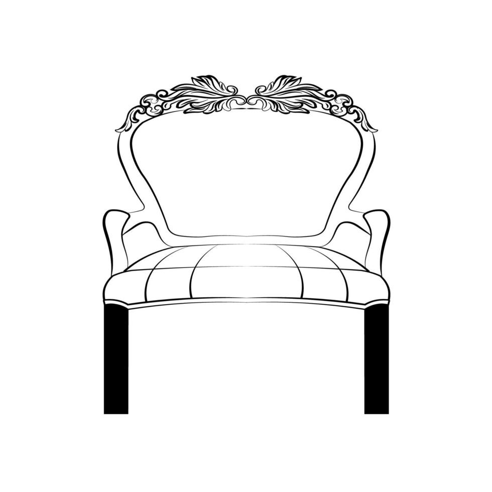 new furniture art vector