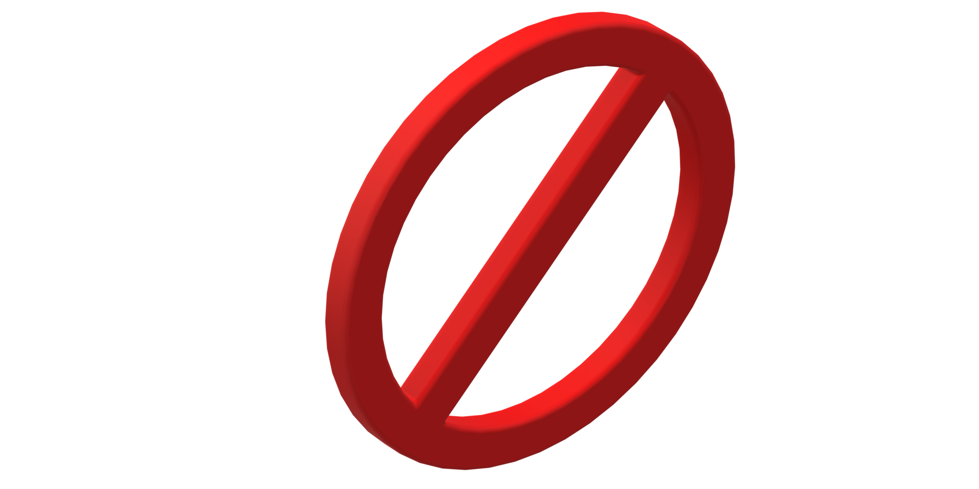 Safety Prohibited No Sign isolated on a Transparent Background png