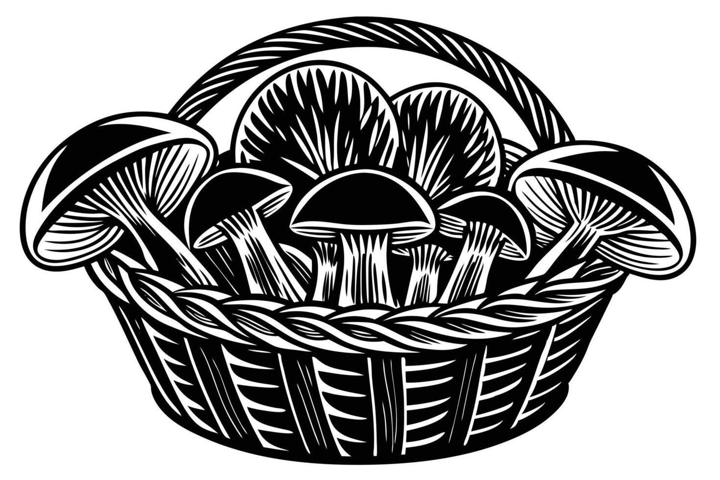 Narcotic psychodelic mushroom psilocybin pop art retro raster illustration vector