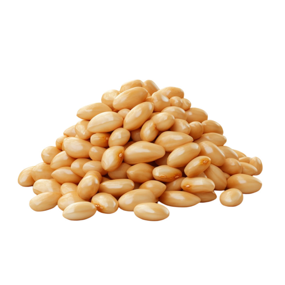 Pile of Beans on Transparent Background png