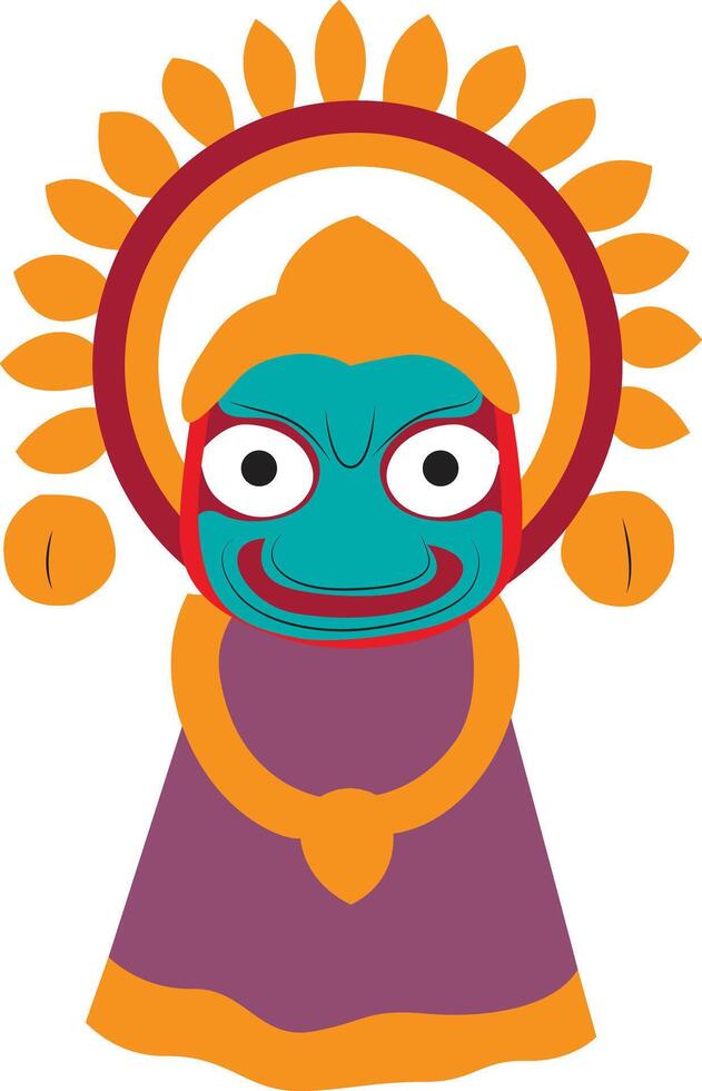 Rath Yatra Chariot Festival of Hindu God Lord Jagannath celebrated vector