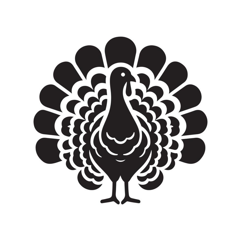 Download Turkey Silhouette Vectors for Social Media Graphics