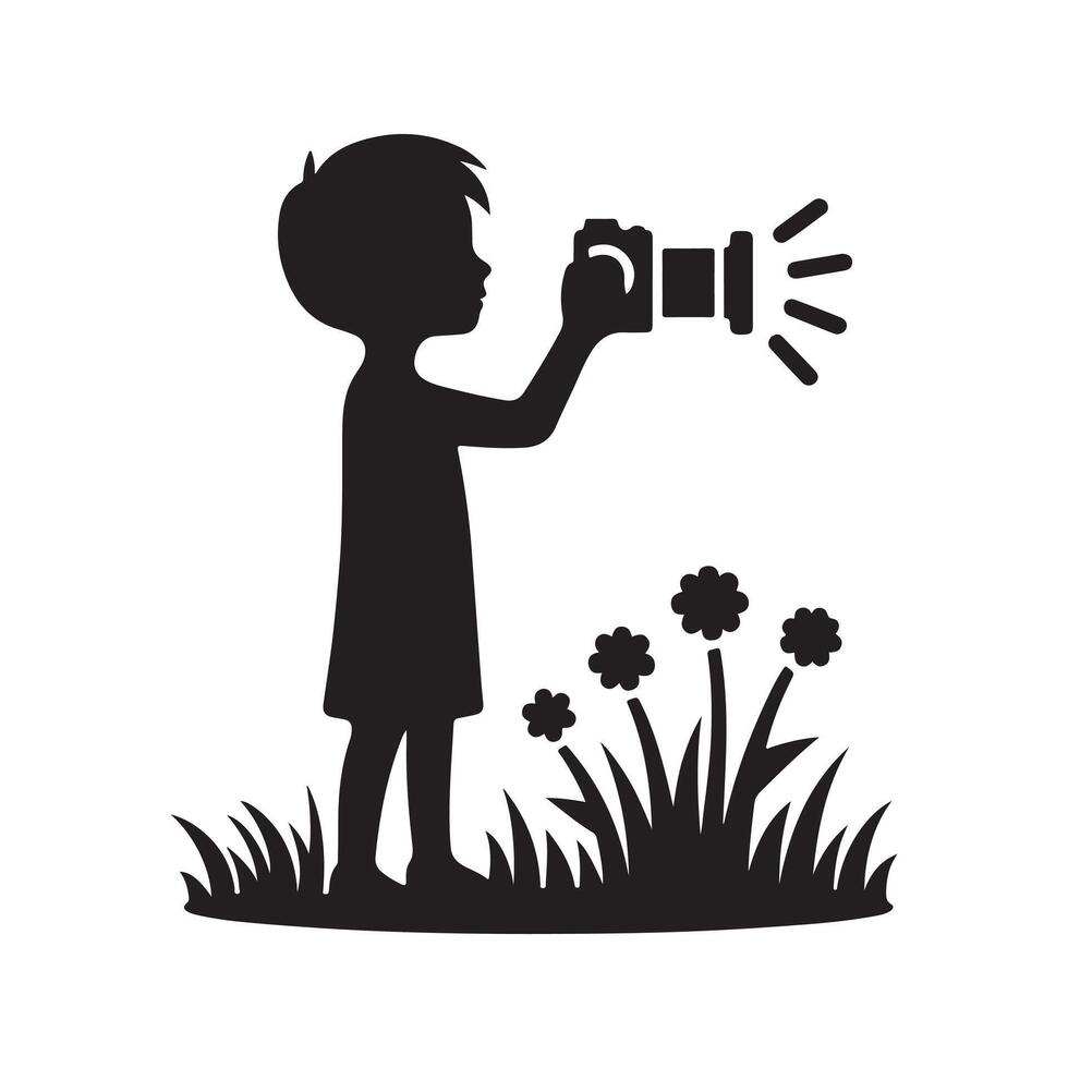Photography Silhouette Vectors Pack for Poster Designs