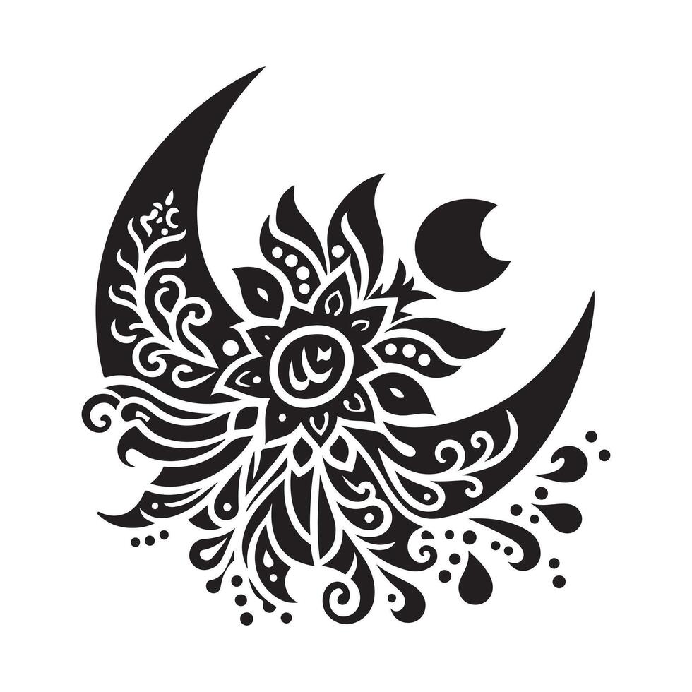 Stunning Mehendi Silhouette Vectors for Ethnic and Folk Art Designs