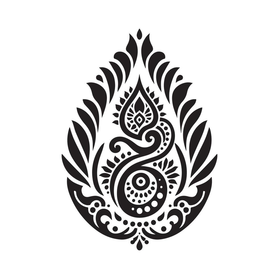 Stunning Mehendi Silhouette Vectors for Custom Wedding Stationery