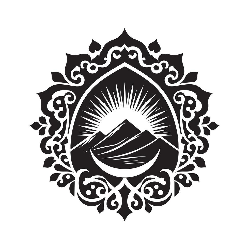 Islamic Silhouette Vectors for Invitations, Banners, and Religious Celebrations