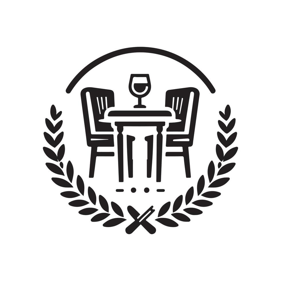Dining Chair Silhouette Vectors Illustrations for Home and Hospitality Graphics