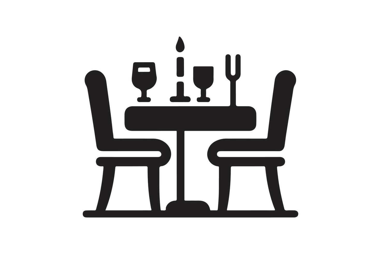 Stylish Dining Chair Silhouette Vectors for Unique Graphic Creations