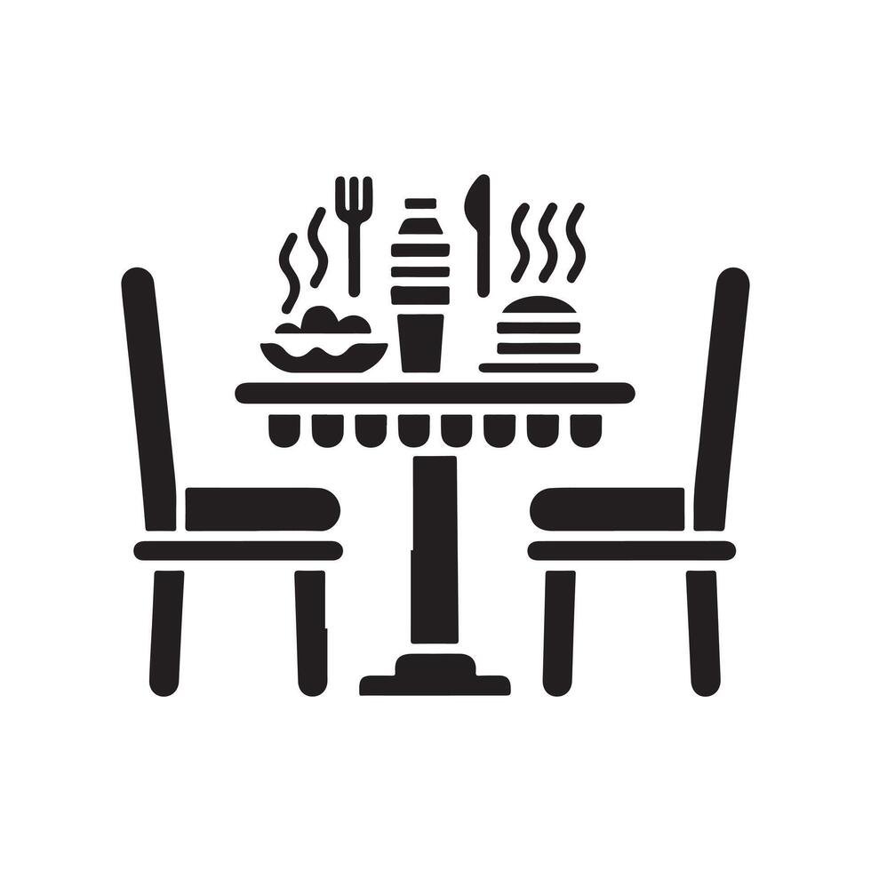 Dining Chair Silhouette Vectors for Elegant and Minimalist Design Projects