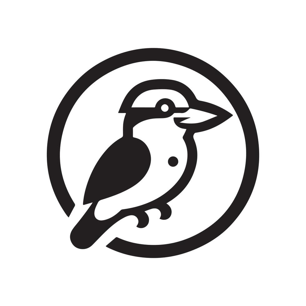 Kingfisher Silhouette Vectors Ideal for Conservation and Wildlife Themes