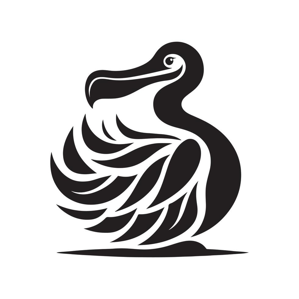Dodo Silhouette Vectors for Creative Wildlife and Extinct Creature Projects