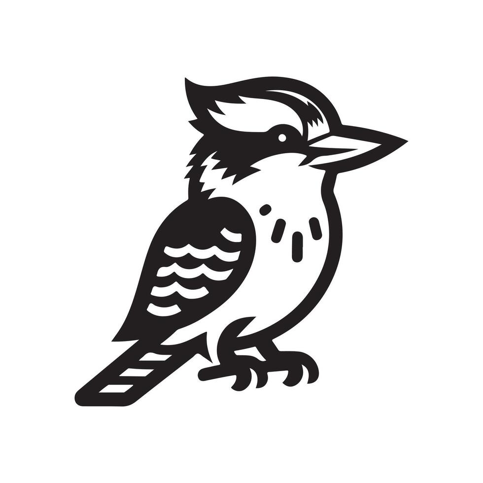 Download Kookaburra Silhouette Vectors for Adventure and Travel Designs