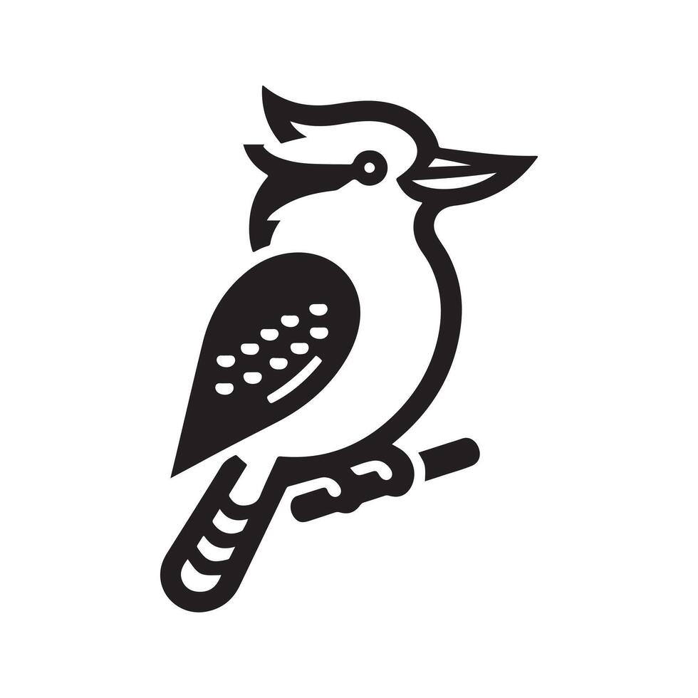 Creative Kookaburra Silhouette Vectors for Logos, T-Shirts, and Branding