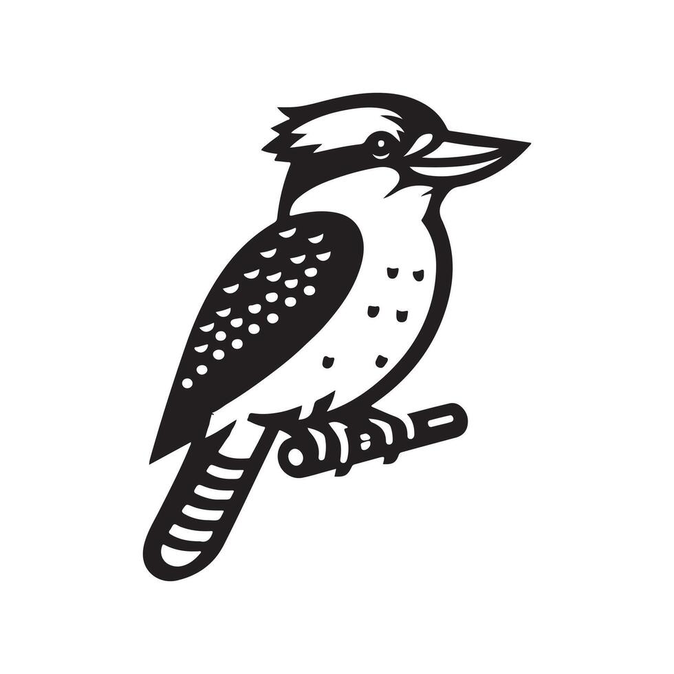 Versatile Kookaburra Silhouette Vectors for Professional Use and Personal Projects
