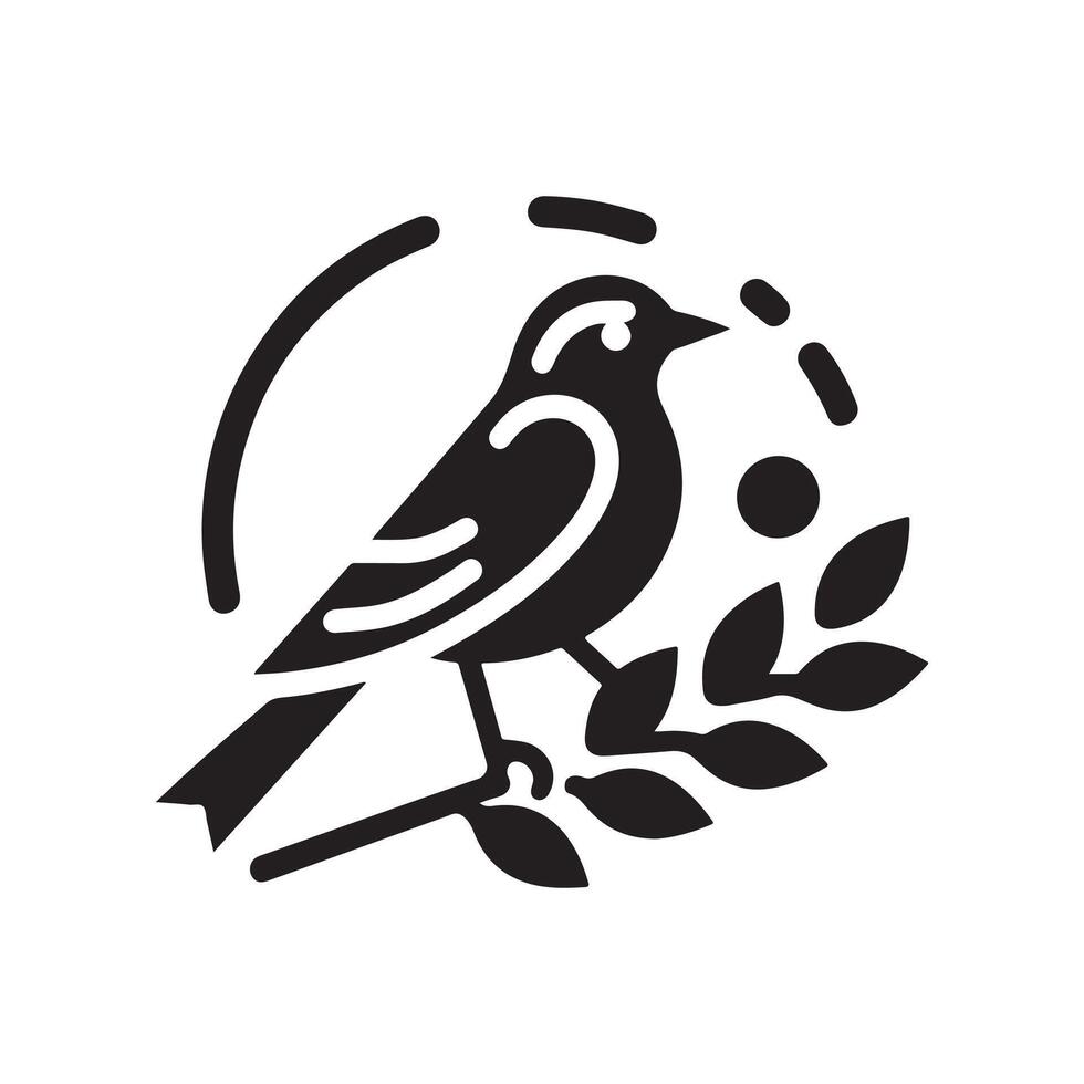 High-Quality Lark Silhouette Vectors for Professional Graphic Design