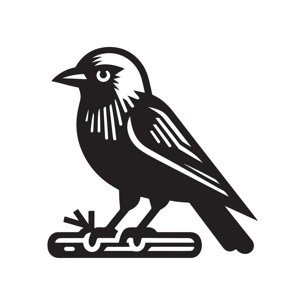 Download Jackdaw Silhouette Vectors for Unique Branding Concepts