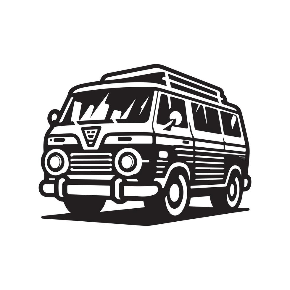 Station Wagon Silhouette Vectors for Automotive Enthusiast Projects