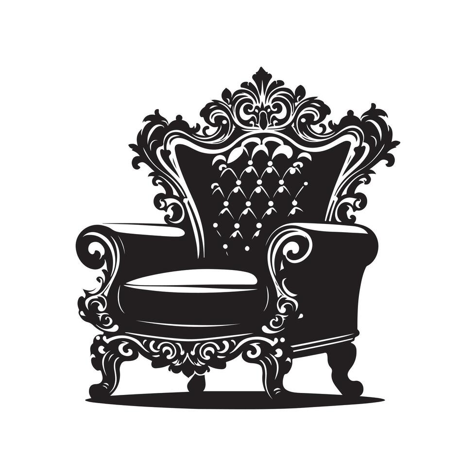 High-Quality Armchair Silhouette Vectors for Product Advertisements