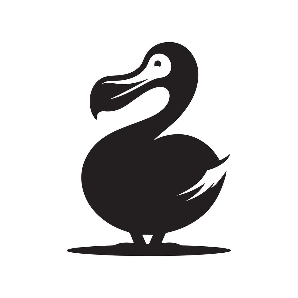 Download Dodo Silhouette Vectors Files for Vintage and History-Based Designs