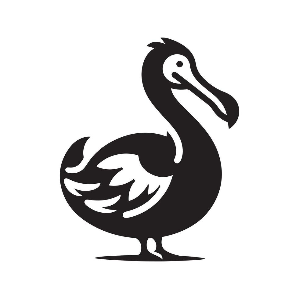 Creative Dodo Silhouette Vectors for Custom Branding and Marketing
