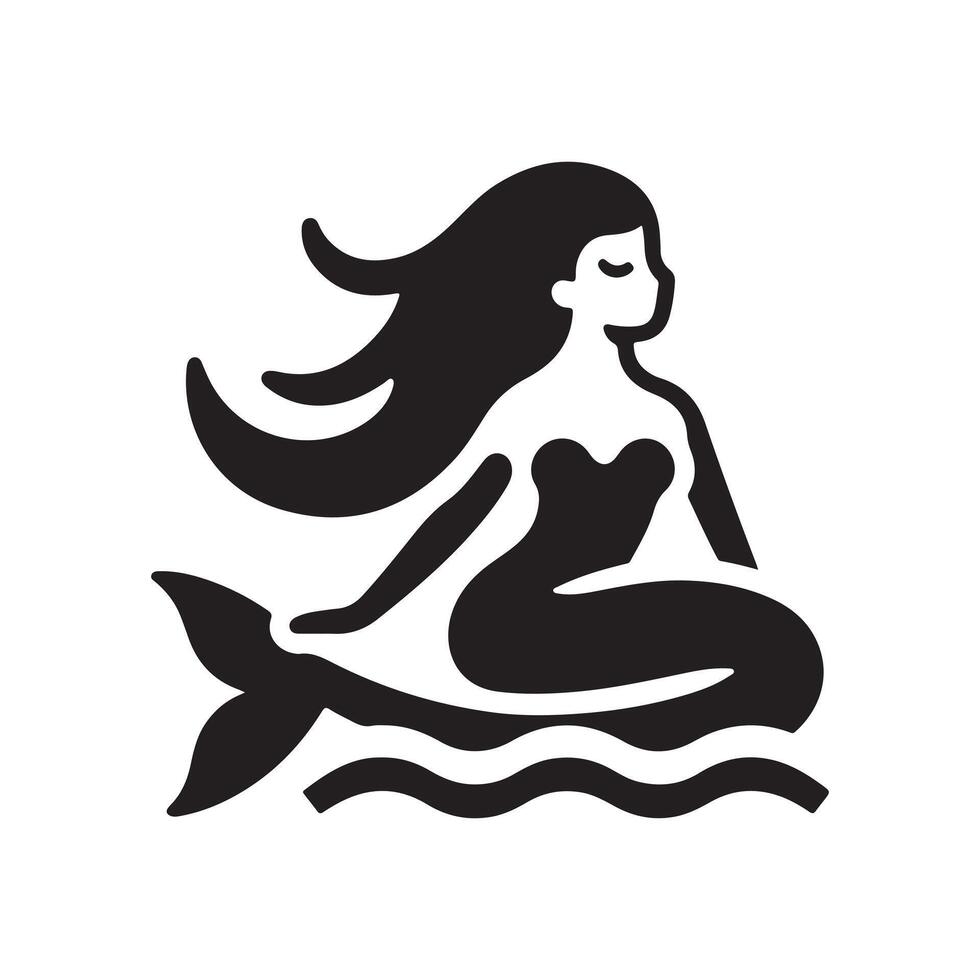 Creative Mermaid Silhouette Vectors Pack for Art and Photography Collaborations