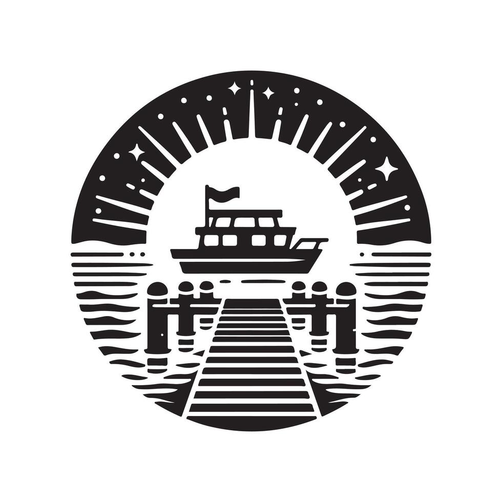 Download Pontoon Silhouette Vectors for High-Impact Designs