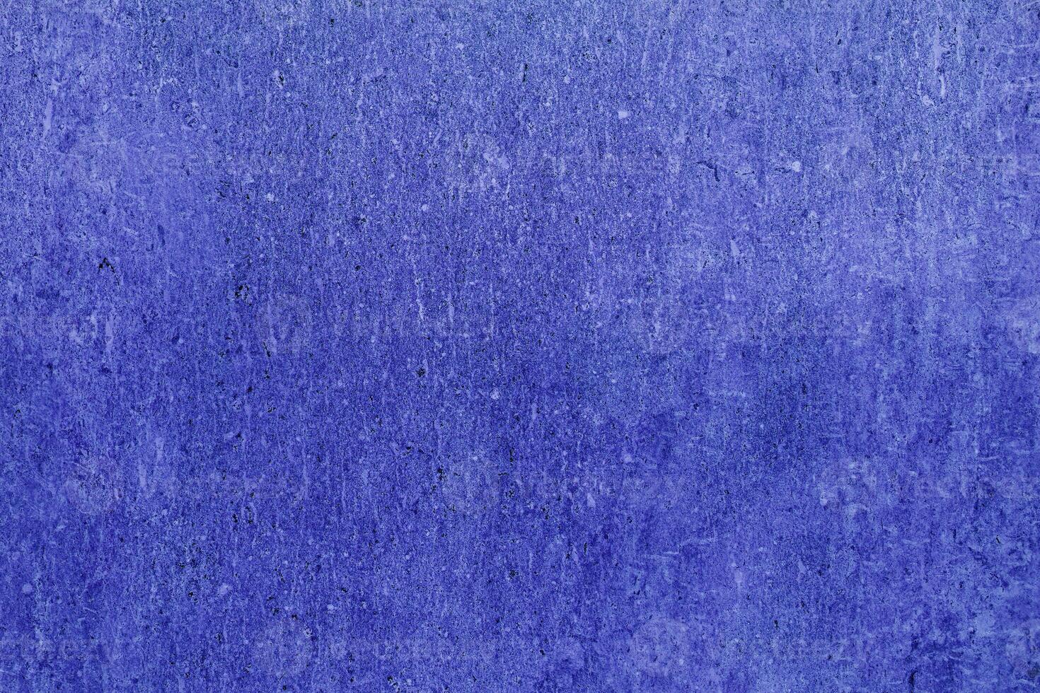 Blue rough plaster wall texture. Abstract design background. photo